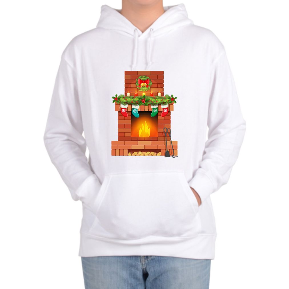 후드티 벽난로 크리스마스 양말 성탄절 장식 엔틱장식 불멍 따뜻해서 좋아요