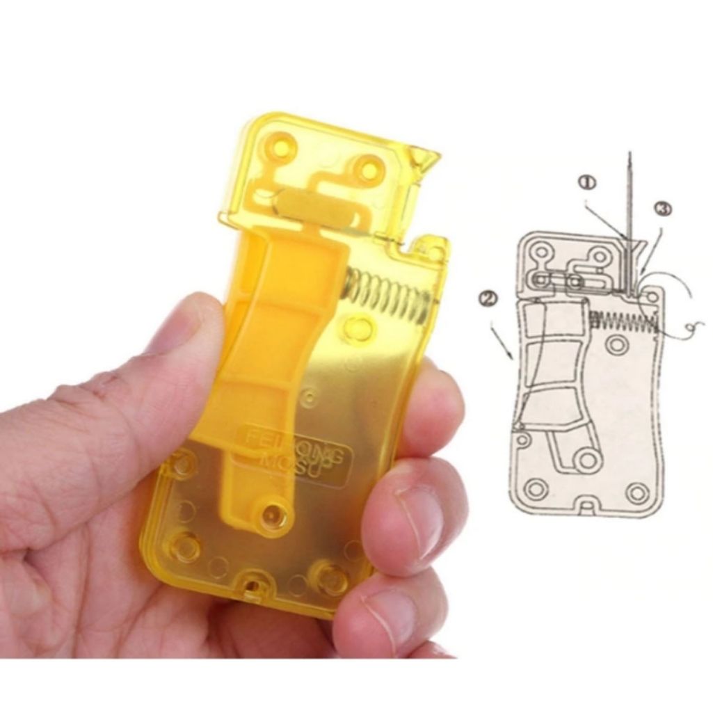 자동실꿰기 바늘 손 바느질 스티치 재봉 도구