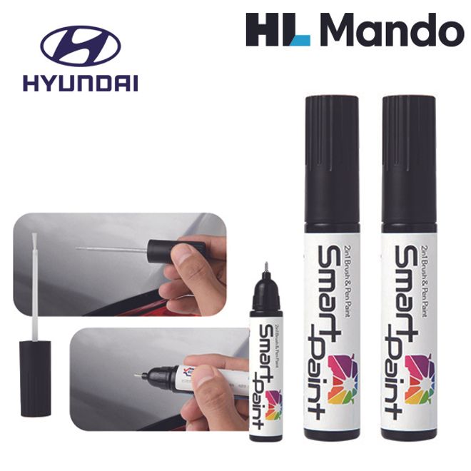 PH3 비크블랙 HL 차량용 수성 자동차붓펜 붓페인트 도색+투명 세트