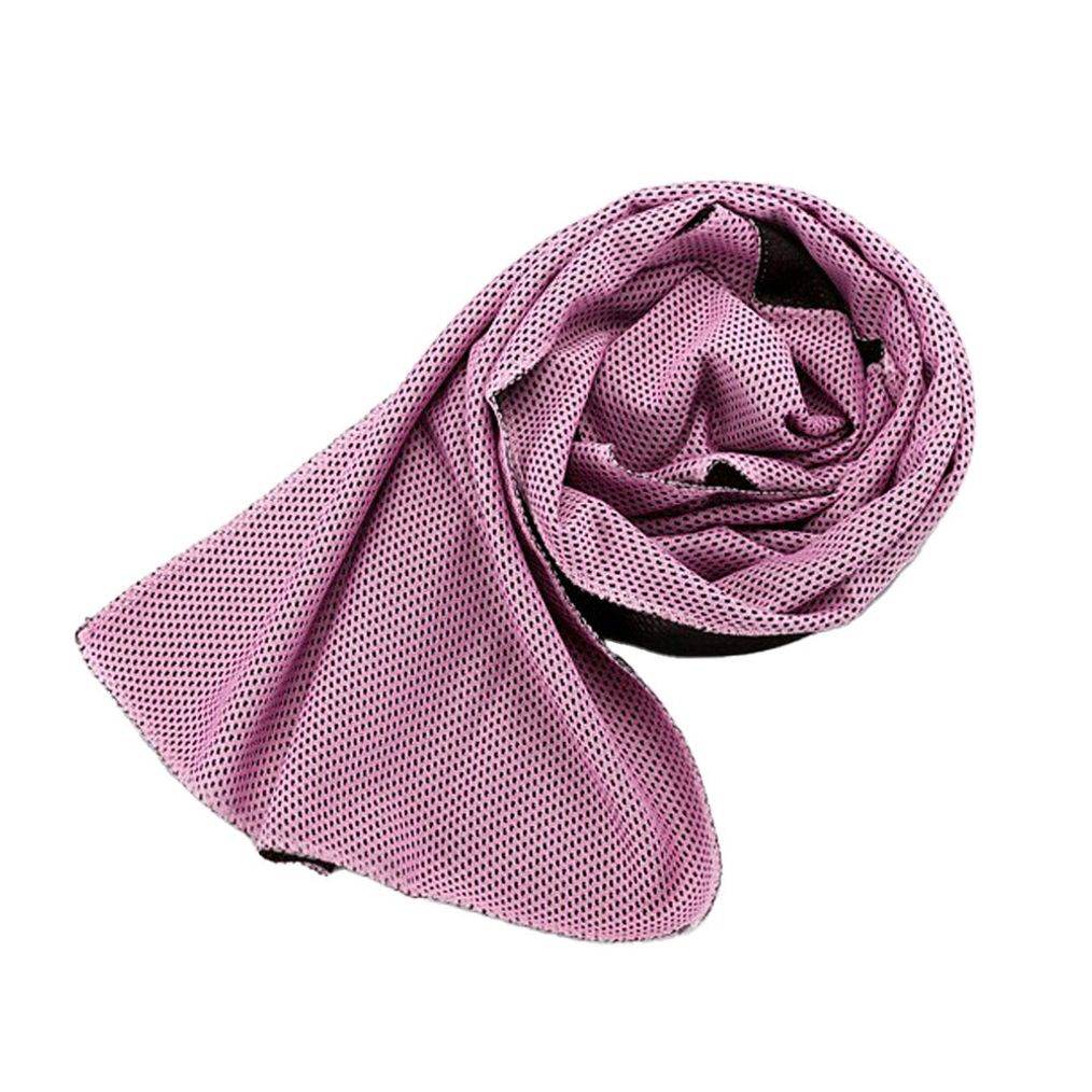 스포츠 쿨 타올 핑크 수건 타월 쿨타 골프 아이스 쿨