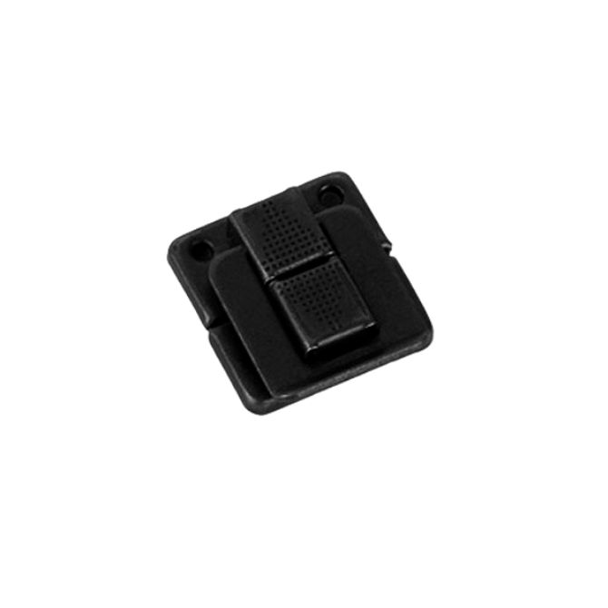 가구악세사리 앞장식 사각 22X24 흑