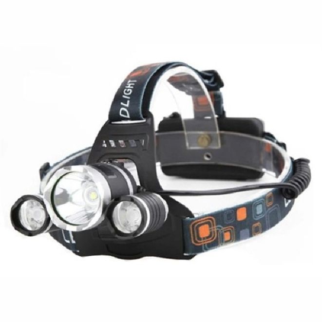 LED 헤드랜턴 후레쉬 DJ64 충전식 3구 3000루멘