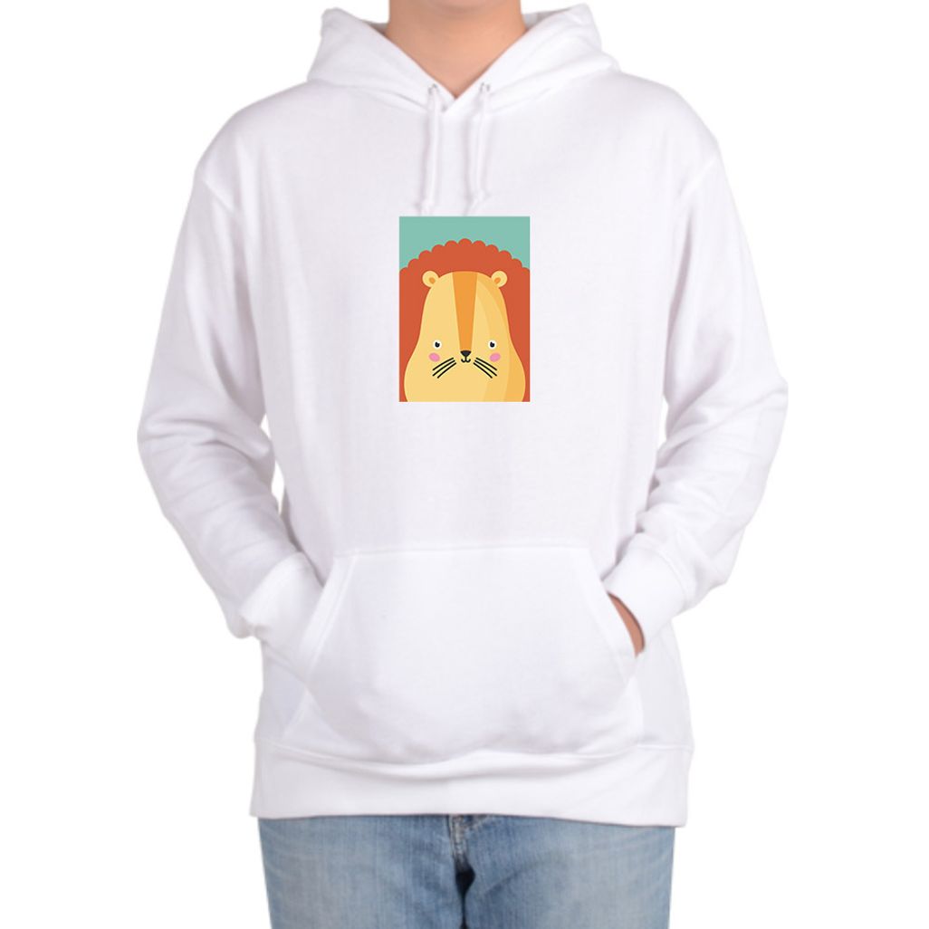 후드티 사자 정글의 왕자 귀여운 캐릭터로 즐겨요 깜찍하고 귀여운 사자