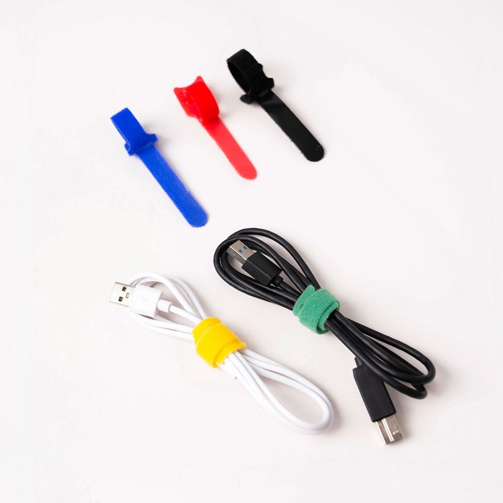 케이블 타이 찍찍이 케이블 정리 전선정리 색상랜덤