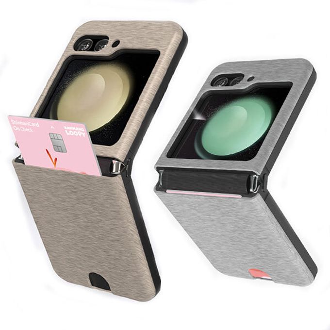 Z플립5 힌지보호 MOLANCANO메탈카드범퍼 케이스