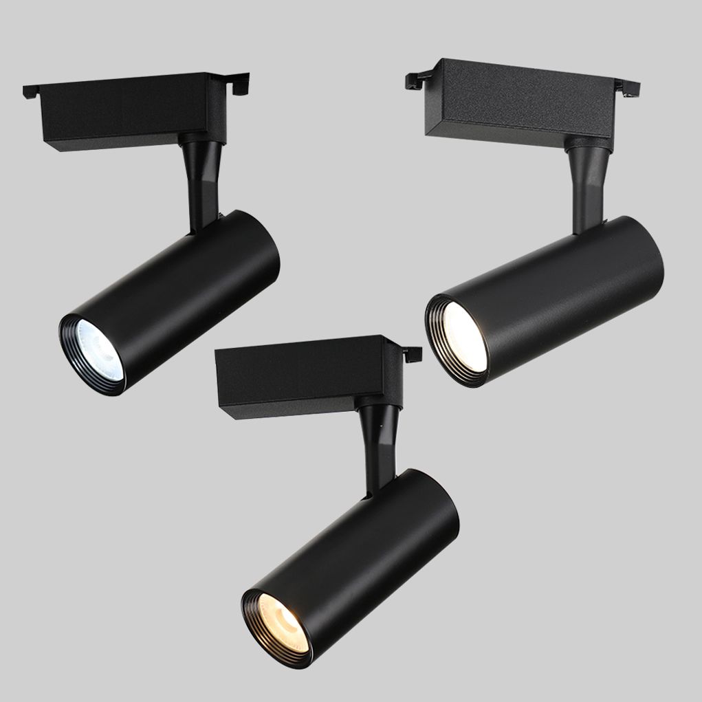 KS 레일 LED일체형 등기구 MEGA 10W 블랙 IP20 원통 스포트 라이트 모던