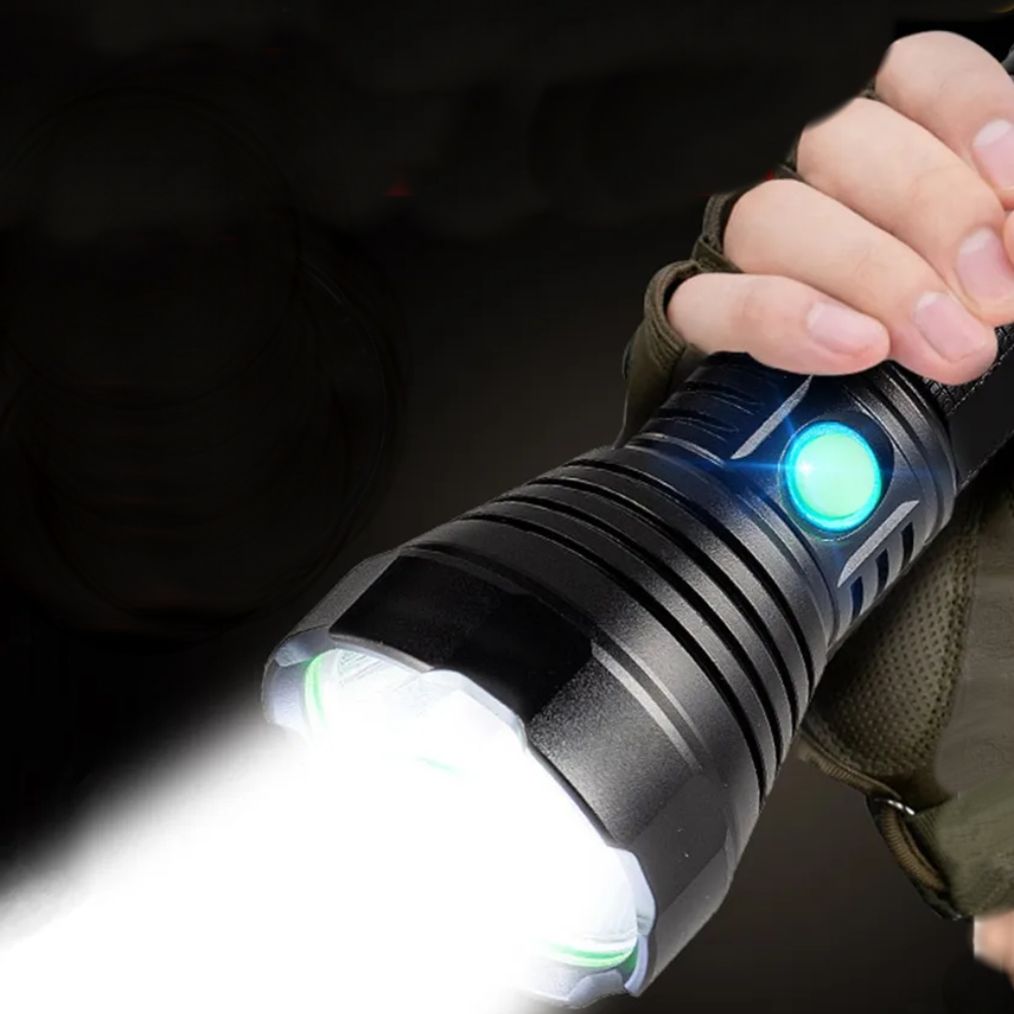 SST40 12000루멘 울트라 브라이트 LED손전등 본품