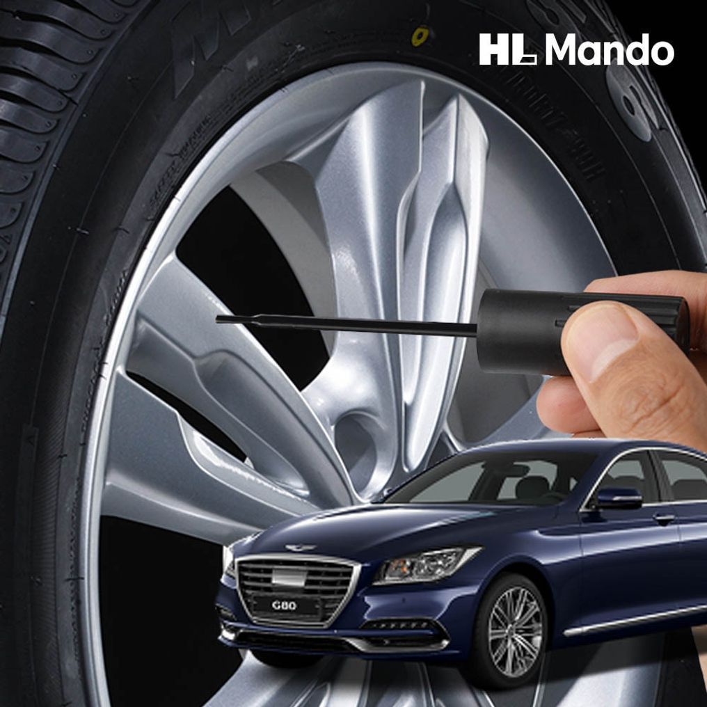 제네시스G80 휠 복원 도색 붓펜 페인트 차 자동차 휠 긁힘 스크래치 기스 제거
