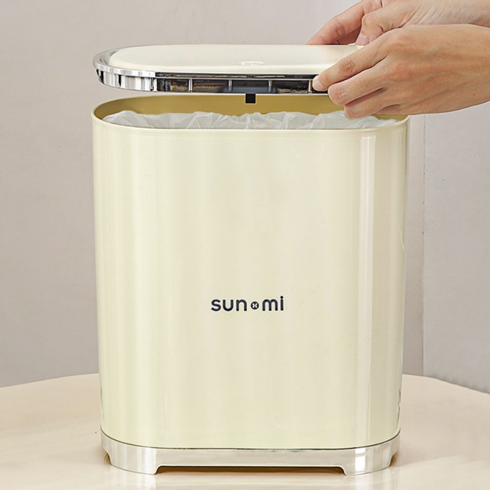 원터치 인테리어 휴지통 욕실 화장실 종량제 쓰레기통