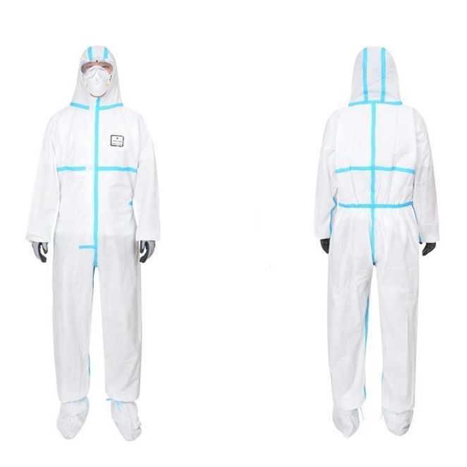 아스가드 방진복 일회용 원피스 SMMS-550W+ 화학물질