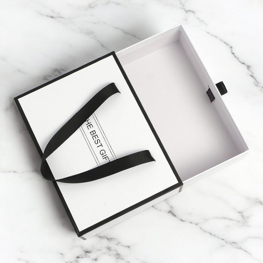 게더릭 선물상자 기프트백 2p (올화이트) (23.5x17cm)