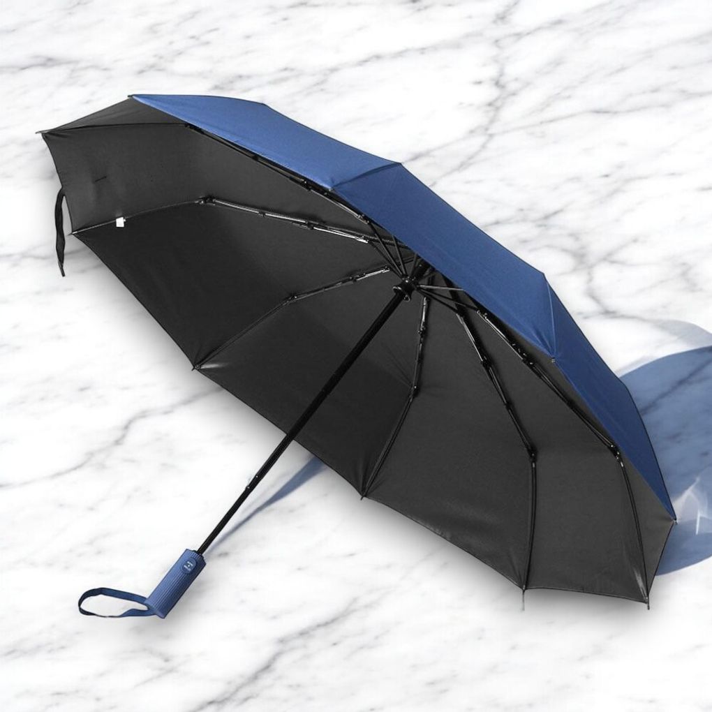 게더릭 자외선차단 3단 완전자동 양우산 (네이비)