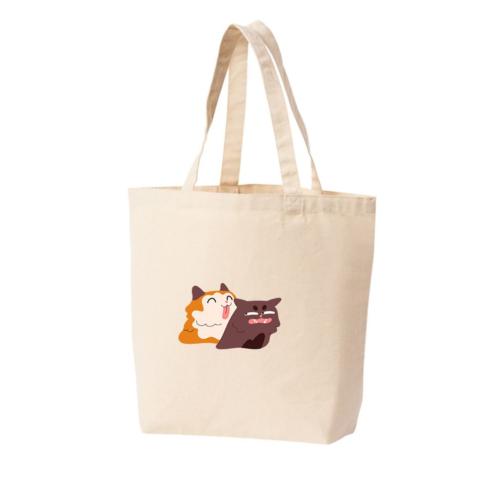 고양이커플 나만 좋아해 Cat couple 에코백 토트백 다양한 색상과 크기