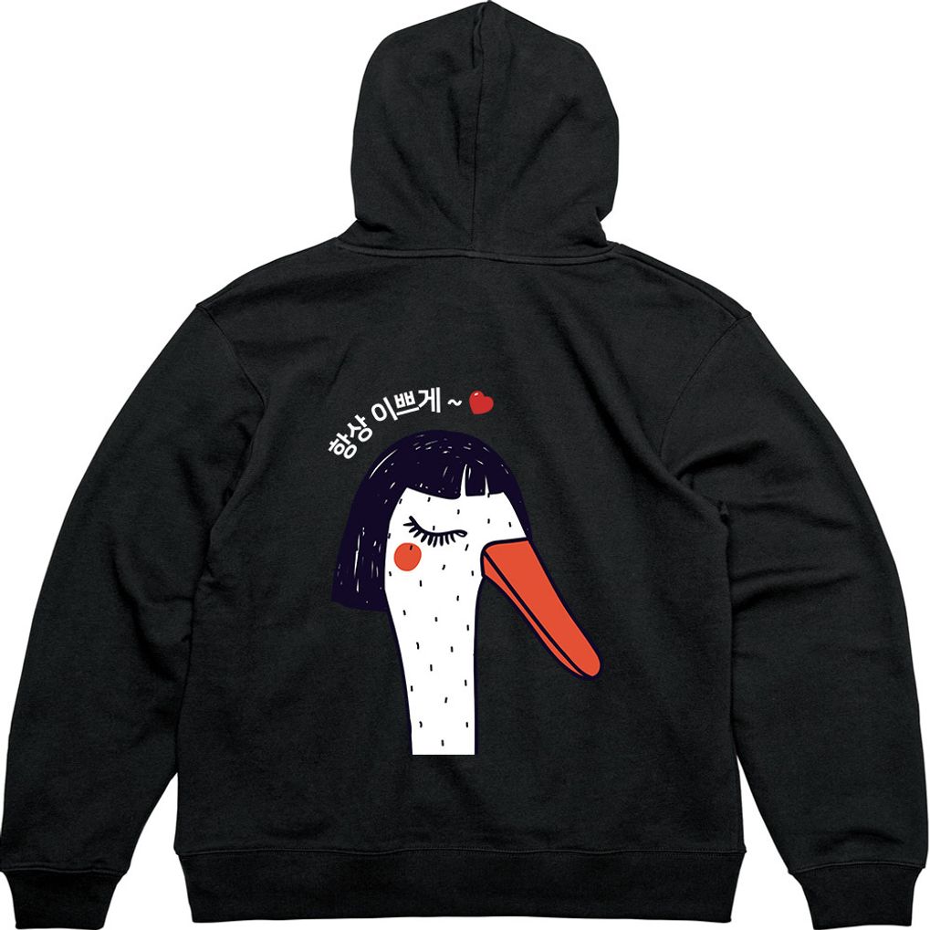 기모후드집업 항상 이쁘게 하트 새침 디자인옷 다양한색상 모든사이즈
