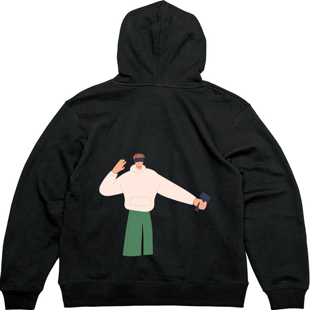 기모후드집업 가상세계 탐험 VR 디자인옷 다양한색상 모든사이즈