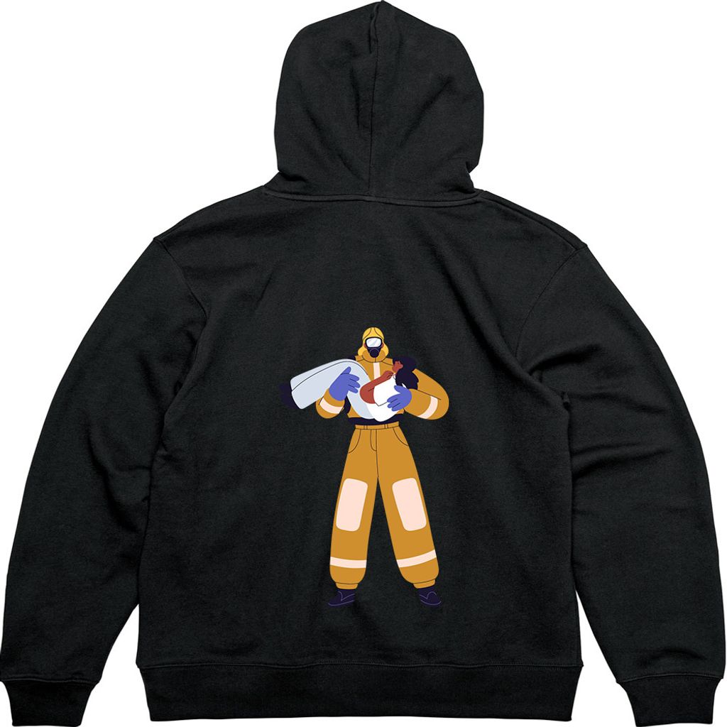 기모후드집업 사람구하기 소방관 최고 디자인옷 다양한색상 모든사이즈