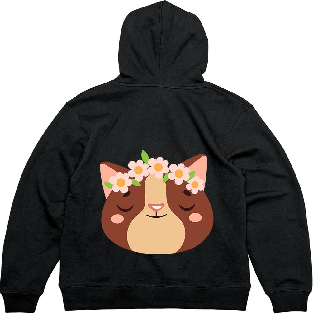 기모후드집업 꽃꽂이 야옹이 디자인옷 다양한색상 모든사이즈