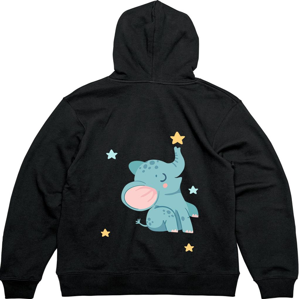 기모후드집업 꿈꾸는 아기 코끼리 디자인옷 다양한색상 모든사이즈