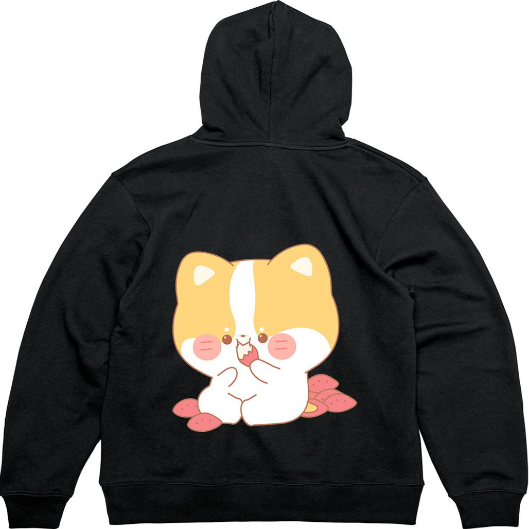 기모후드집업 간식먹는 야옹이 디자인옷 다양한색상 모든사이즈