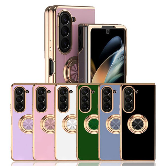 갤럭시 Z폴드6 F956 DCC골드링 컬러젤 케이스
