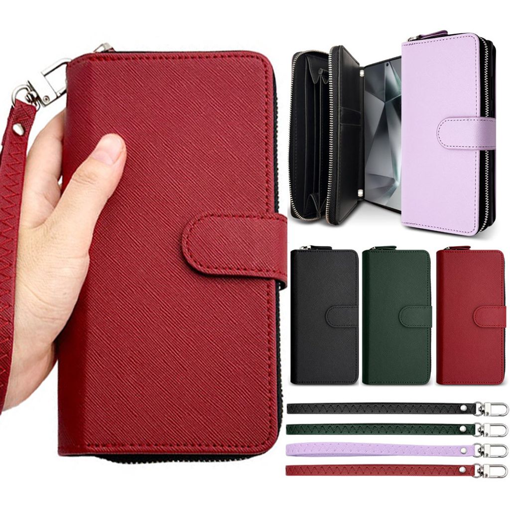 갤럭시A50 스트랩 지갑 지퍼 케이스 노바 A505