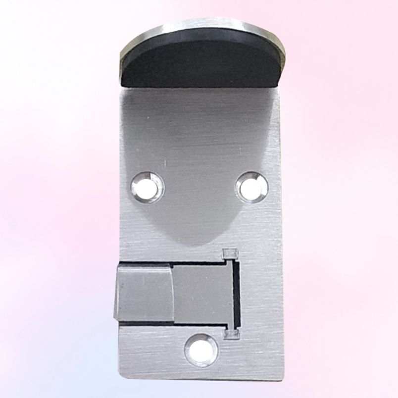 고급형 무타공 도어스토퍼 실버 문쾅 손끼임 안전장치