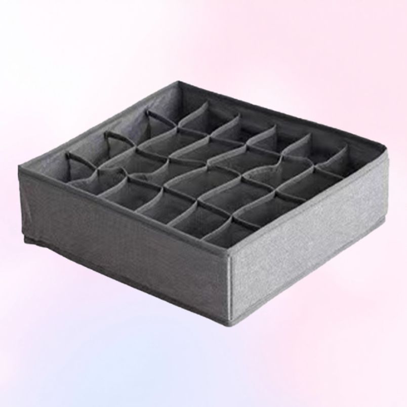 칸막이 다용도 칸칸이 접이식 보관함 포켓 스카프