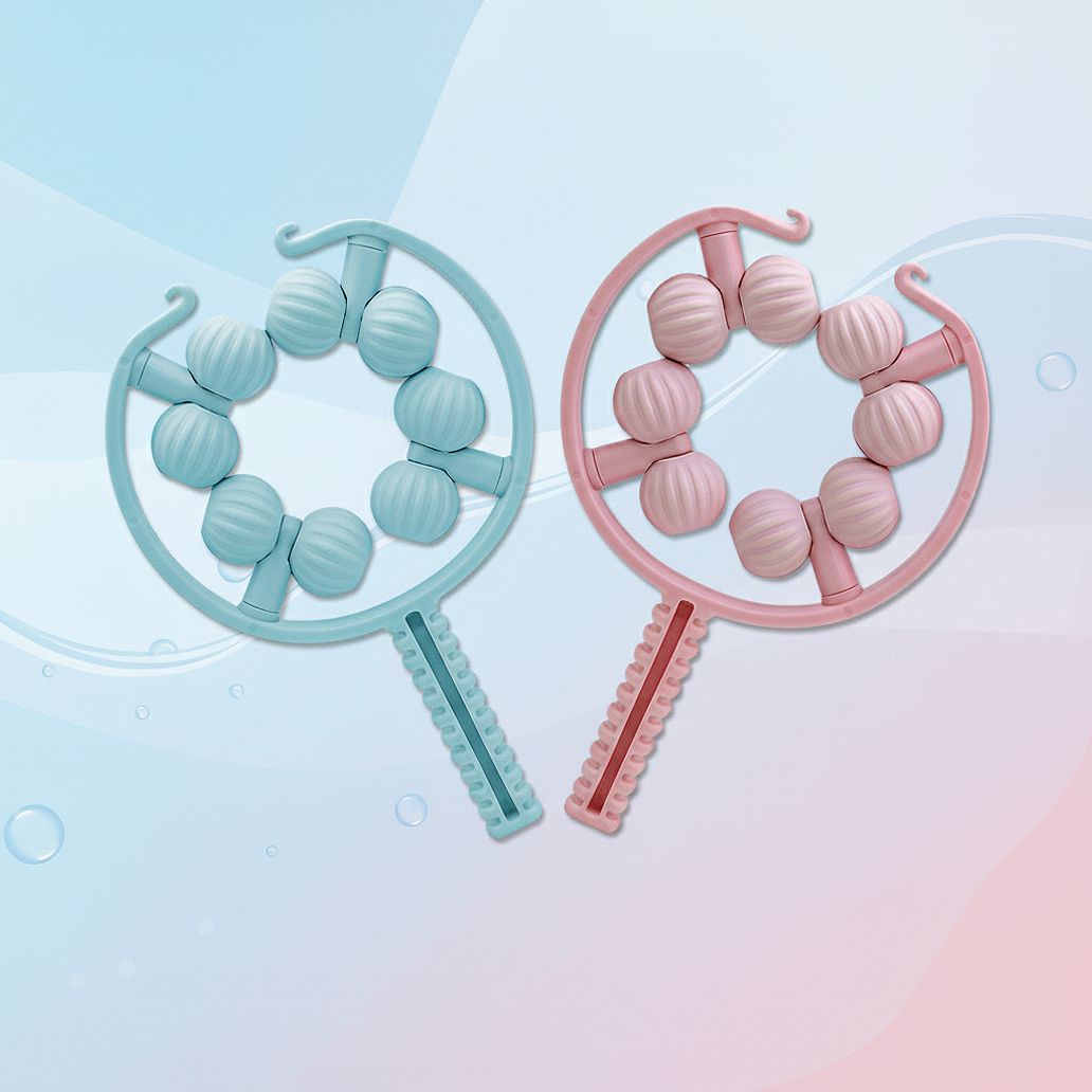 8구 롤러볼 팔 마사지기