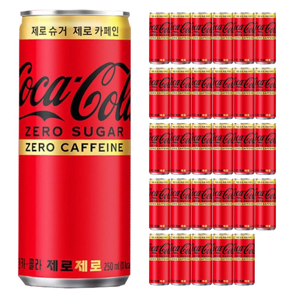 코카콜라 제로제로 250ml x 30캔