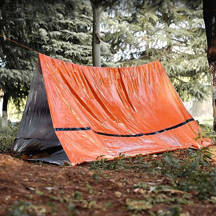 어나더픽 야외 응급 생존 텐트 서바이벌 열담요