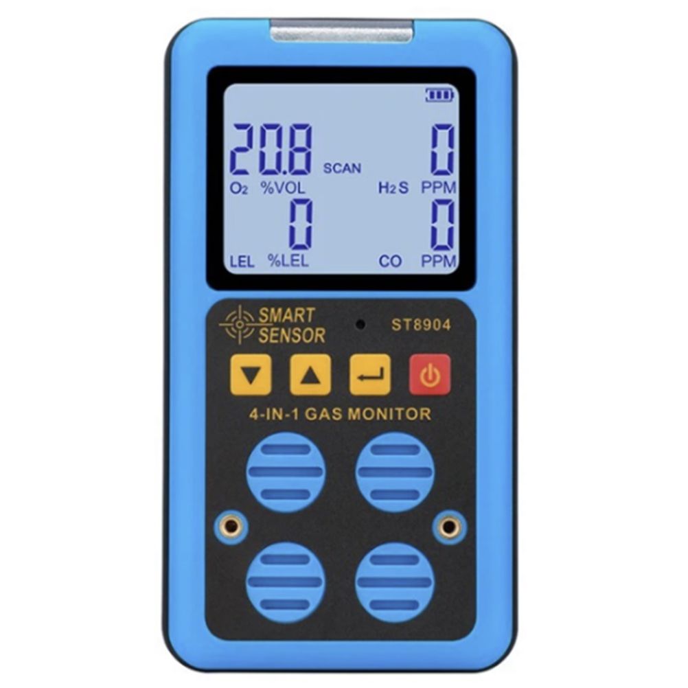 정품 ARCO 4종복합가스측정기 ST-8904 산소 황화수소 일산화탄소 가연성가스 알람