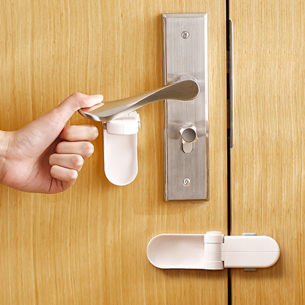 장만A720 간편 안전도어락 문고리 열림방지 서랍걸이 냉장고문 잠금장치 안전락 손잡이
