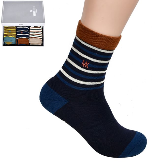 미치코런던 발목 링글 신사 파일 중목 양말0057eh