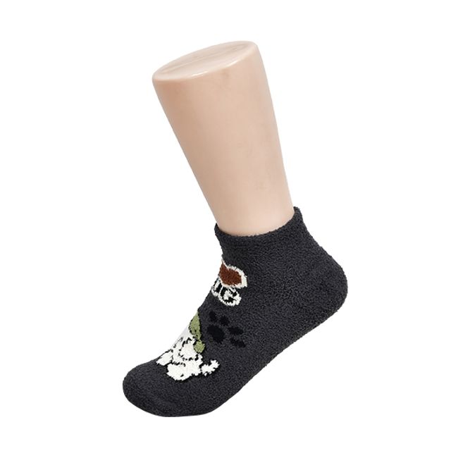 강아지 그래픽 숙녀 스니커즈 수면 양말0078by