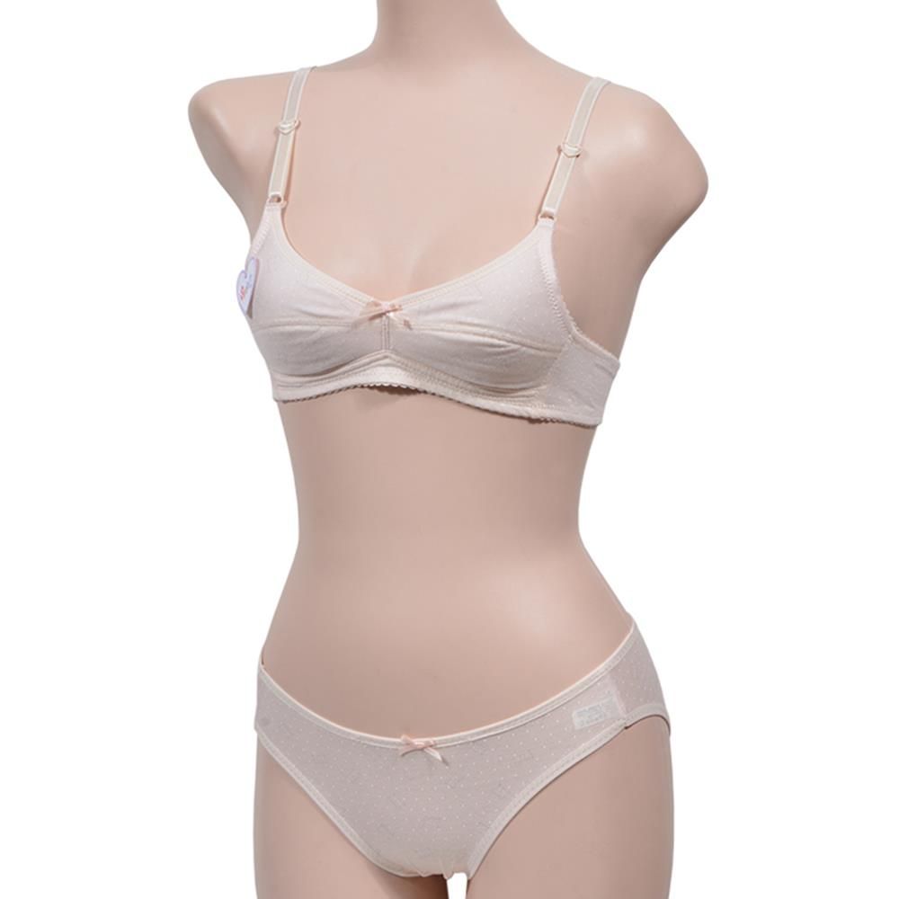 2단계 진짜편한 초등학생 AA컵브라팬티세트