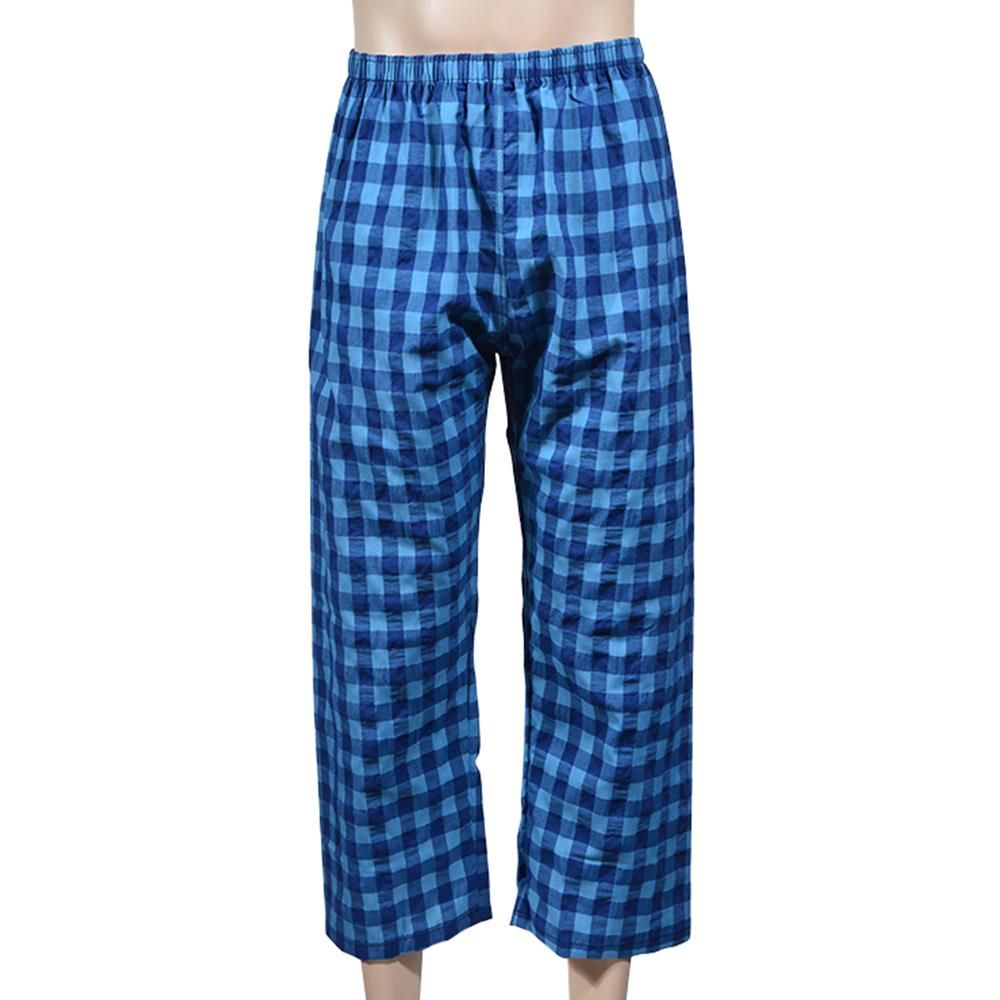 남자9부 빅사이즈 체크파자마 110