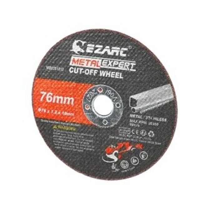 EZAC TOOLS 75mmx1.2x10 절단석 24PCS