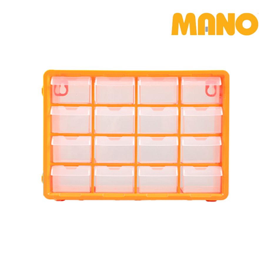 피스통 부속함 수납함 볼트 234x165x79 CB-01 16PCS 부품함