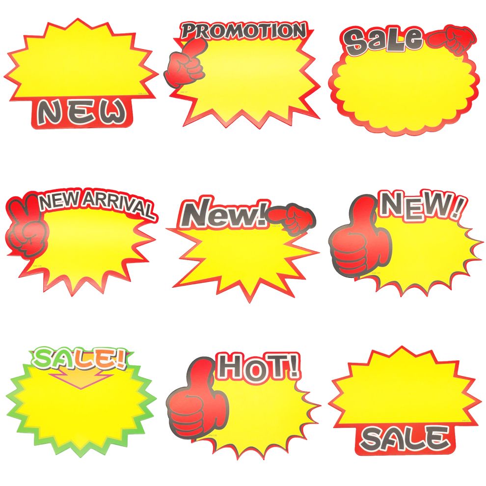 세일 신상품 프로모션 홍보 팝업 광고 카드 (10개입 1세트)