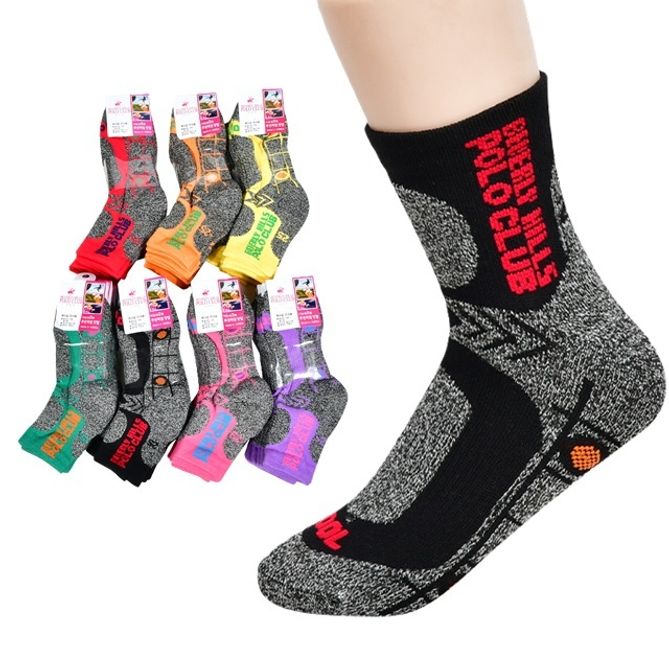 편안한 이중구조 통기성 숙녀 장목양말-색상랜덤 동일색상5켤레