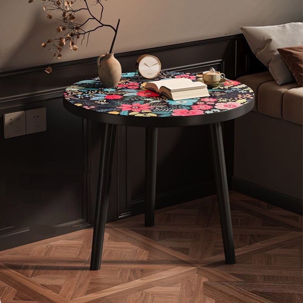 레트로 침대 거실 쇼파 사이드 협탁 간이 소파 테이블