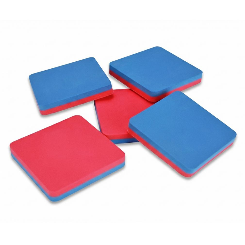 색판뒤집기 사각(15x15cm) 2개 양면 판게임 EVA 체육대회 운동회용품