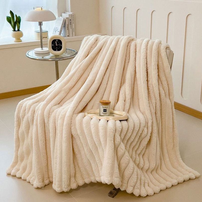 4가지 사이즈 토끼털 킵웜담요 블랑켓 담요이불 비닐포장 더블 퀸사이즈