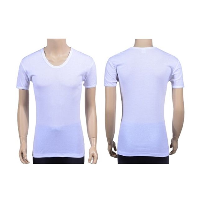 신축 보온성 강연사 후라이스 남성 반팔런닝 내의