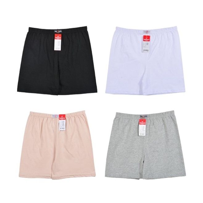 레깅스핏 면스판 데일리컬러 여성 3부 속바지