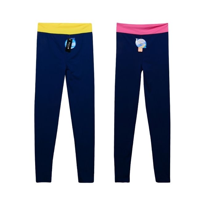 하이웨스트 투톤 밴드 요가바지 헬스 필라테스 레깅스