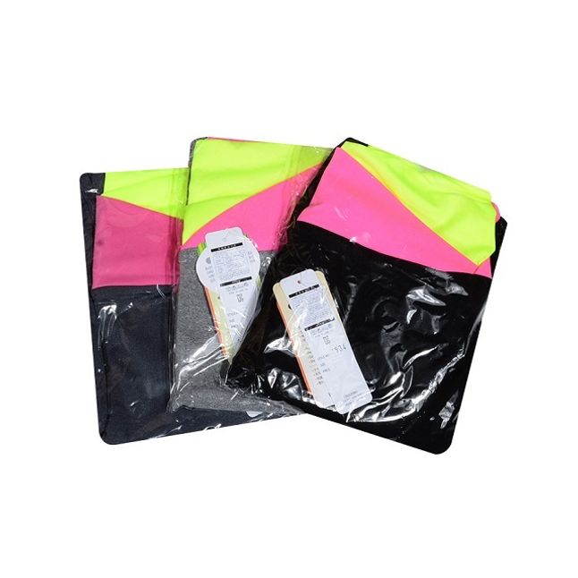 코트나 2톤 배색 9부 요가 레깅스 헬스 필라테스 바지