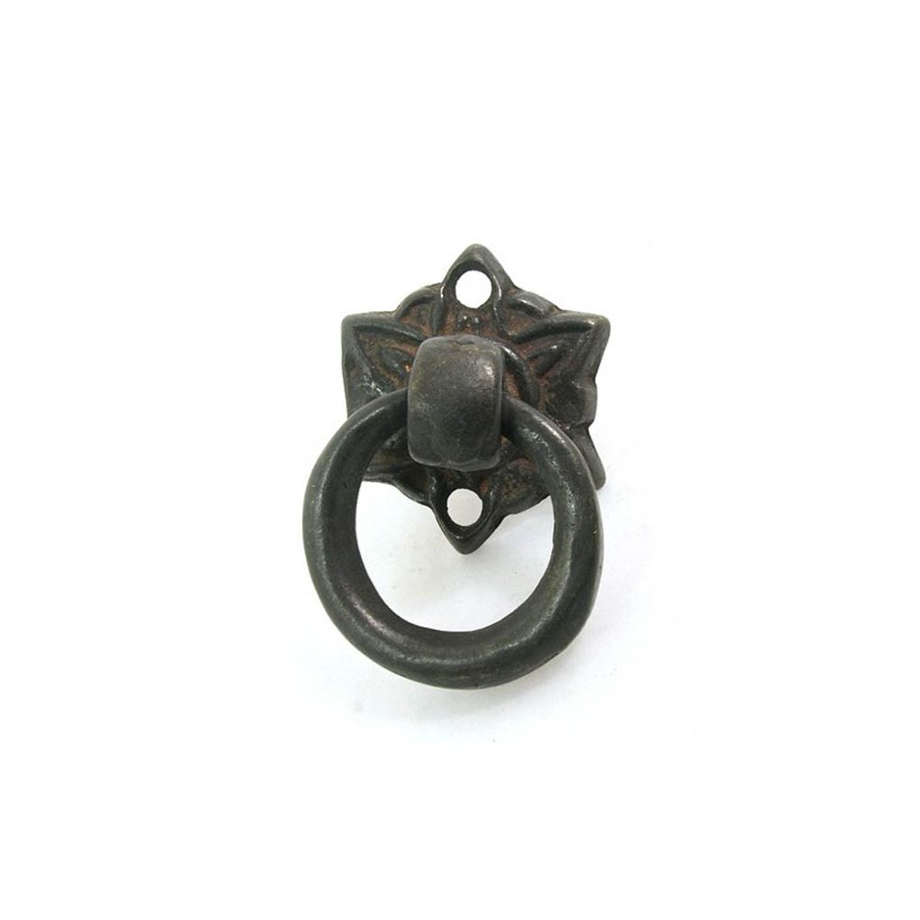 인테리어 눈꽃모양 황돌 주물손잡이