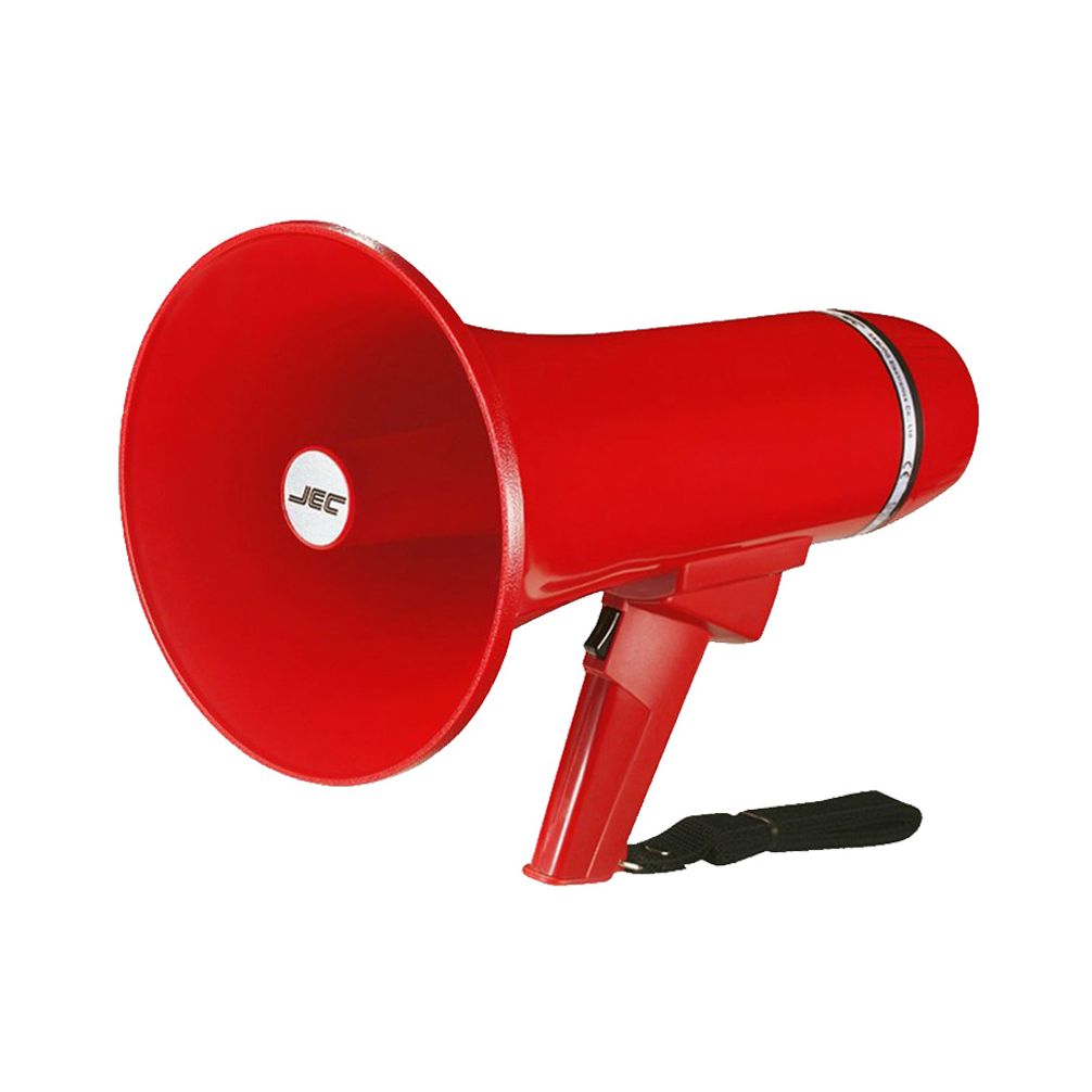 삼주 일체형 메가폰 JE-303S 확성기 싸이렌