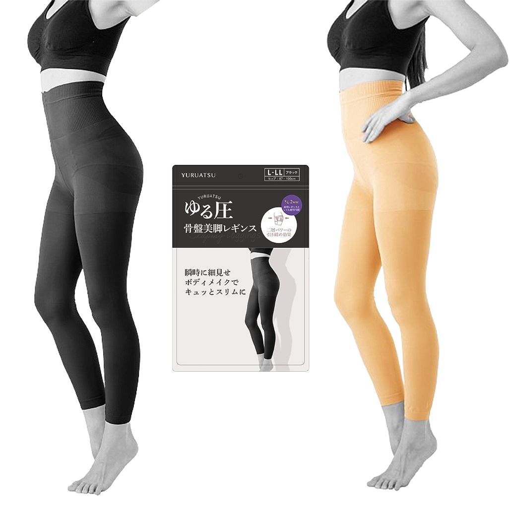 처진힙업 골반보정 일본 하이웨스트 압박레깅스